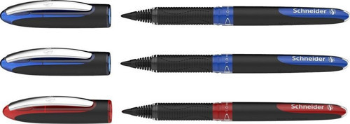 One Sign 1,0 Mm Roller İmza Kalemi 2 Mavi 1 Kırmızı