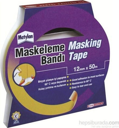 Metylan Maskeleme Bandı 12 x 50m.
