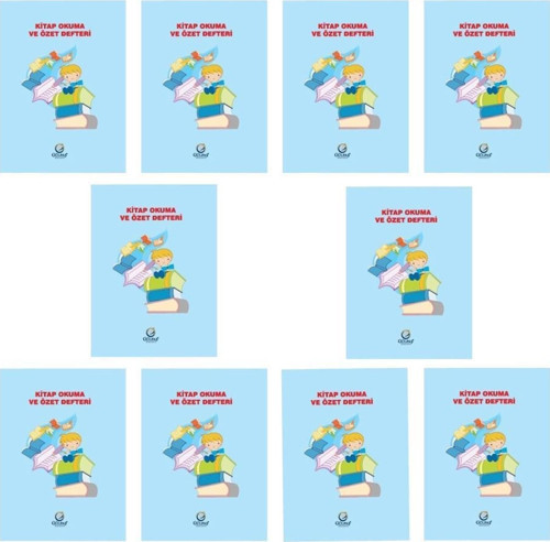 217 Kitap Okuma Ve Özet Defteri 32 Yp. 20 x 28 - 10 Adet