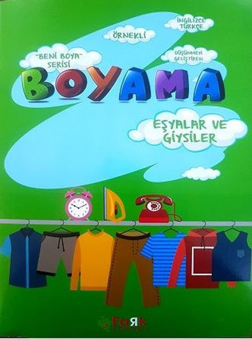 Eşyalar ve Giysiler-Beni Boya Serisi-Boyama