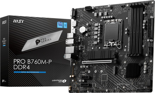 Pro B760M-P D4 Intel LGA1700 DDR4 Micro ATX Anakart