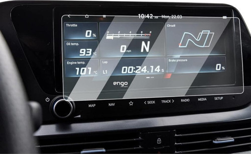 Hyundai i20 10.25 İnç Mat Ekran Koruyucu Multimedya Şeffaf