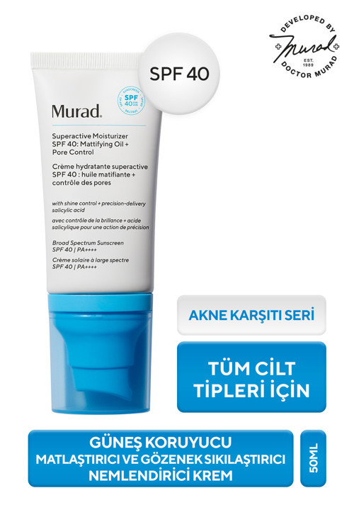 Blemish Control Spf 50 Pa++++ Matlaştırıcı Ve Gözenek Karşıtı Nemlendiricili Güneş Koruyucu 50 Ml
