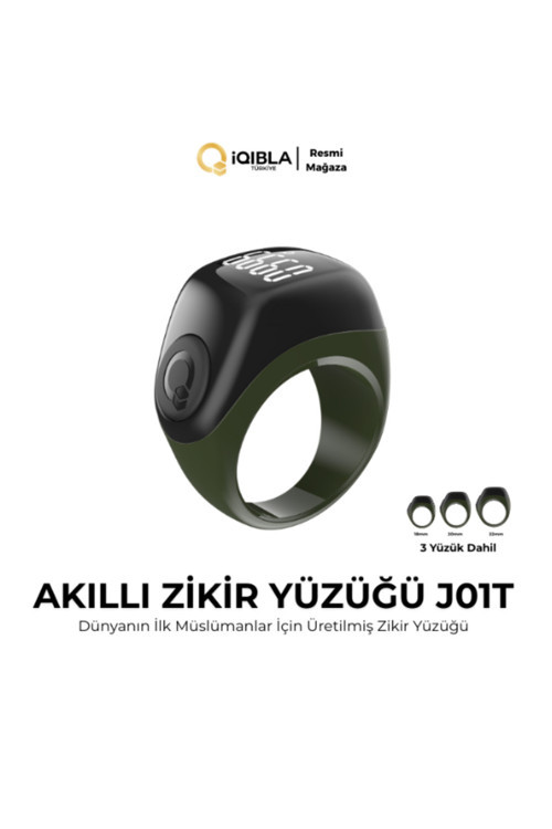 Smart Ring J01T Jood Lite Akıllı Zikir Yüzüğü Yeşil Renk