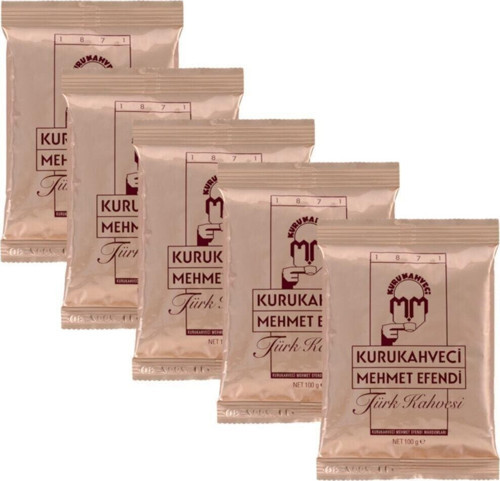 100 Gr 5 Adet Kampanyalı Paket Türk Kahvesi