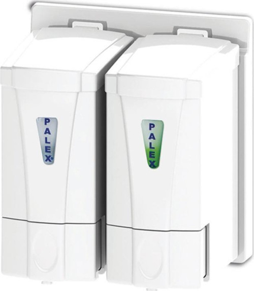 PLX 3564-0 Mini Sabun Dispenseri Çiftli 250 ml Beyaz