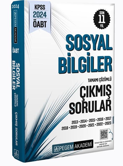 2024 KPSS ÖABT Sosyal Bilgiler Tamamı Çözümlü Öğretmenliği Çıkmış Sorular