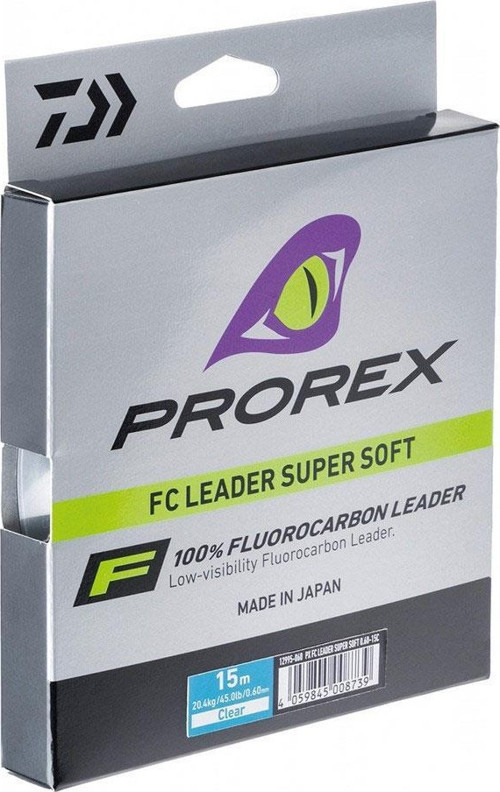 Prorex FC Leader Super Soft Fluorocarbon Misina 0.18mm / 2.5kg / 50m