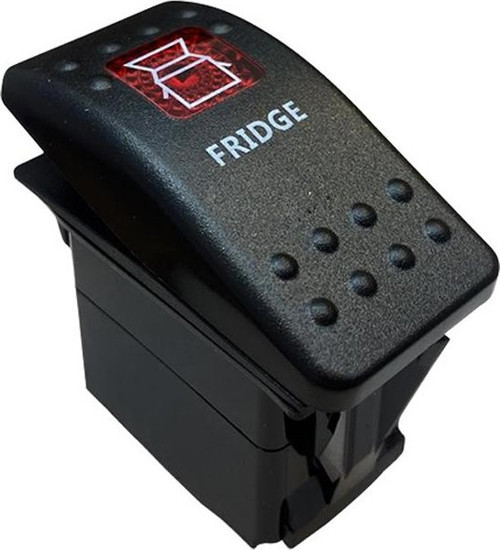 BUZDOLABI IŞIKLI 3P ON-OFF 12-24V MARIN SWITCH (IC-134M-S14)