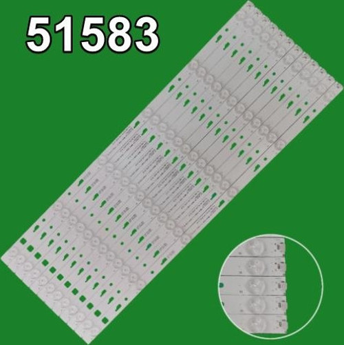 WKSET-6583 35065X12 TD55L42A-V01 12 ADET LED BAR
