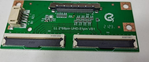 LVDS FLEXİ LG LL 2*68PİN UHD-51 VB1 SET (1 KART 2 FLEXİ 1 KABLO)