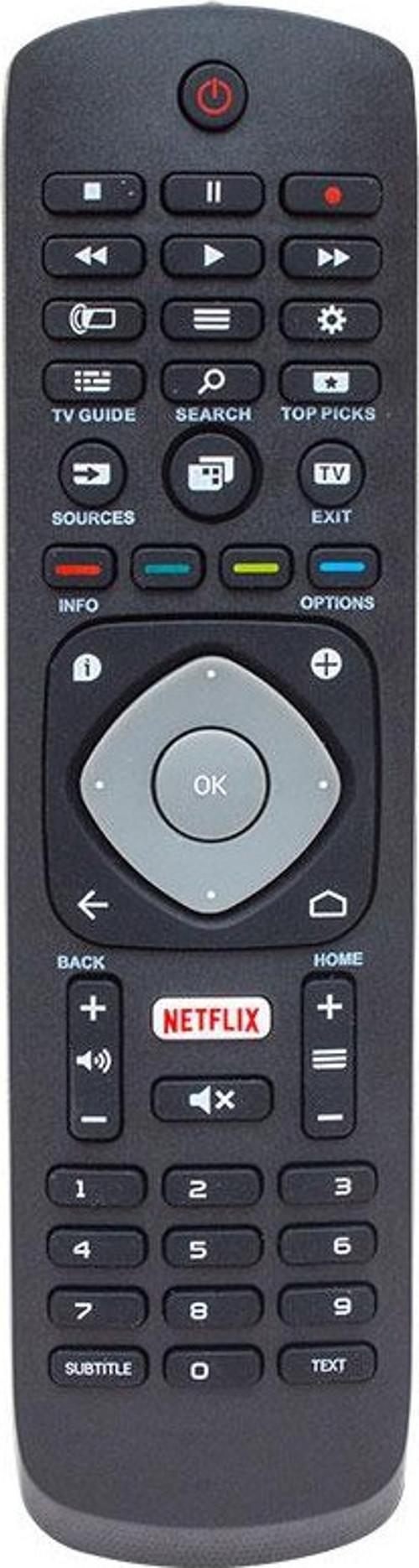 WEKO KL PHILIPS RM-L1285 NETFLIX TUŞLU LCD-LED TV KUMANDA