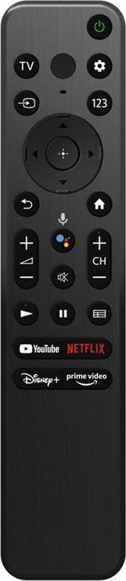 WEKO KL SONY RMF-TX800U YOUTUBE-NETFLIX-DISNEY+-PRIME VIDEO TUŞLU SES KOMUTLU LCD LED TV KUMANDA