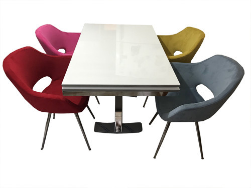 Masa 12562 X model Metal nikelaj ayk Yan Açıl Glosspan Tabla dökme sünger Sandaly
