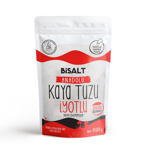 Anadolu Kaya Tuzu İnce İyotlu 1500 G