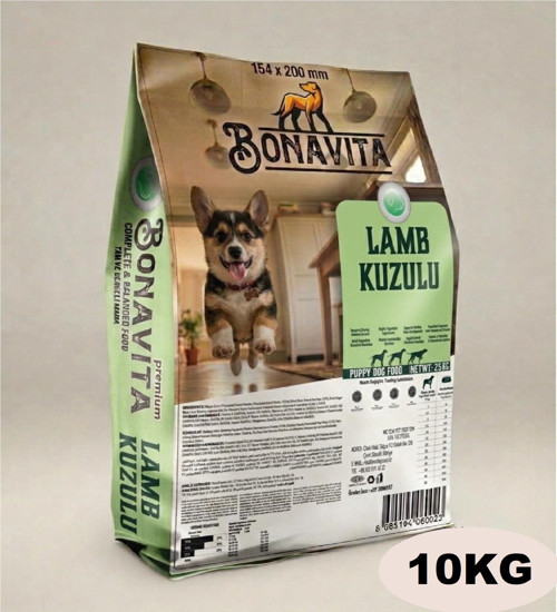 Kuzulu Yavru Köpek Kuru Maması 10kg(4X2.5)
