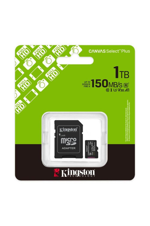 1TB 100MB Micro sd Canvas Select Plus Gen3 Hafıza Kartı SDCS3/1TB
