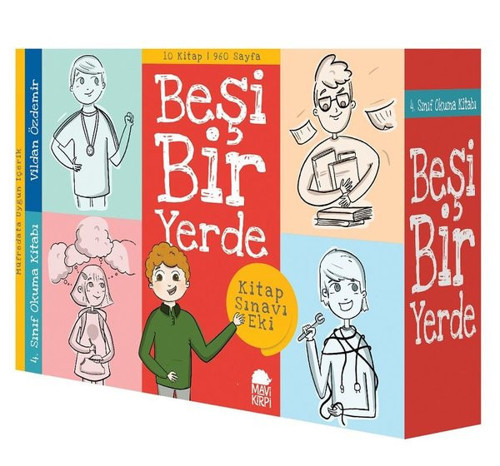 Beşi Bir Yerde 4.Sınıf Okuma Seti-10 Kitap Takım