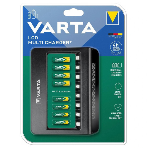 57681 LCD 8 Slot AA - AAA Pil Şarj Cihazı