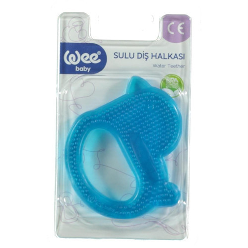 Askılı Sulu Diş Halkası - Mavi