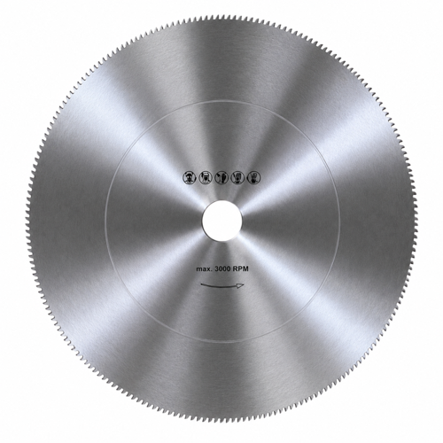 600x5 Profil Testere Dairesi HSS Metal Profil Kesme Testeresi