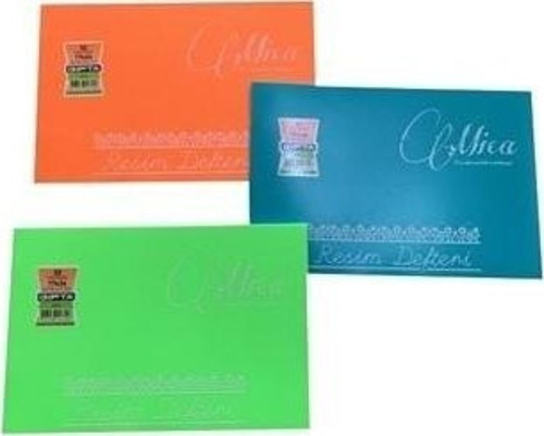 Mıca Tel Dikişli Plastik Kapak 17 X 24 Cm 32 Yaprak Resim Defter