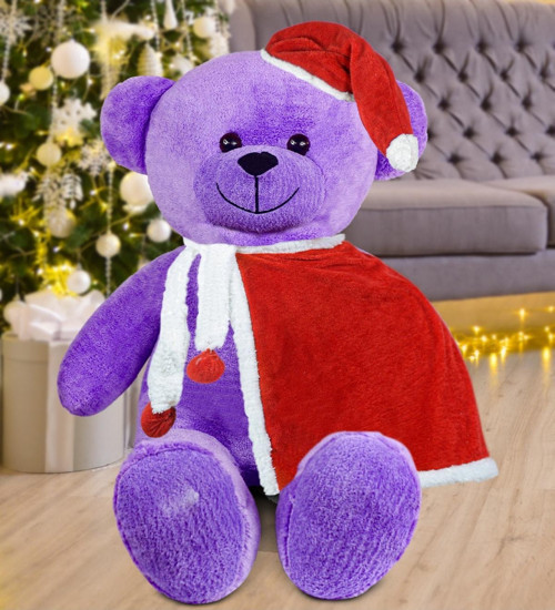 100 Cm Pelerinli Noel Baba Ayıcık Yeni Yıl , Yılbaşı Hediyesi