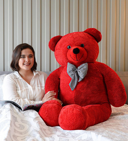 Dev Büyük Peluş Ayıcık 170 Cm Hediyelik Ayı (%100 Yerli) Beyaz