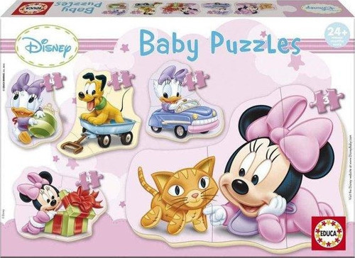 15612 Minnie Mouse Baby 24 Parça Puzzle