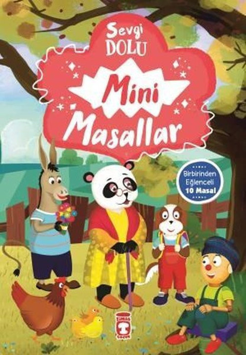 Sevgi Dolu Mini Masallar Seti-Birbirinden Eğlenceli-10 Kitap Takım
