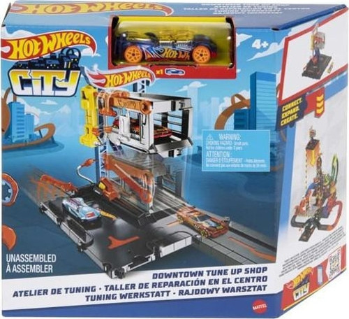 Şehir Hayatı Serisi Hotwheels Araba Bakım Merkezi Downtown Tune Up Shop