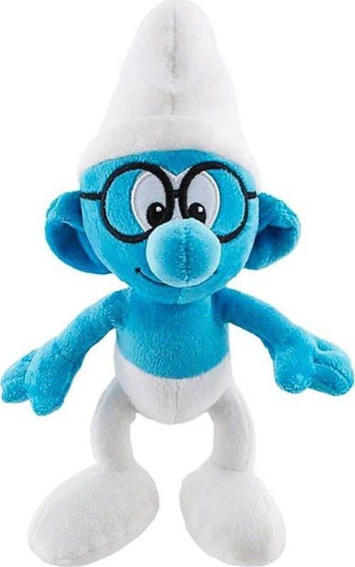 Peluş Şirinler Bilgili Şirin Gözlüklü Şirin Bilgin Şirin 25cm