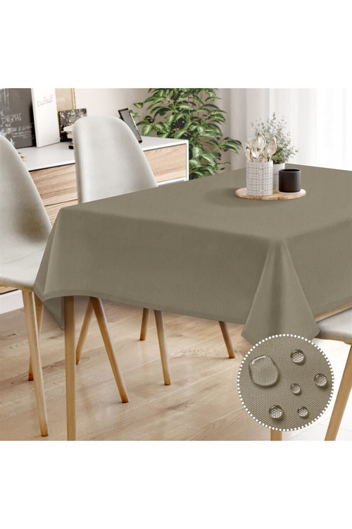 Canvas Vizon Sıvı Geçirmez Leke Tutmaz Masa Örtüsü