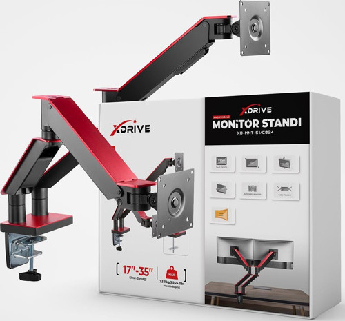 İkili Monitör Tutucu MNT-51/C024 - Monitör Standı - Monitör Aparatı