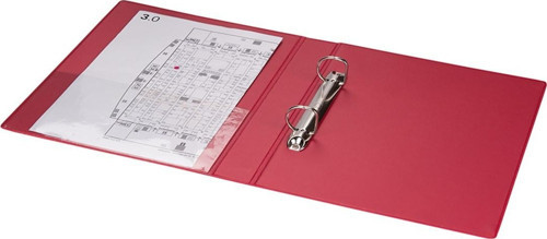 EVRAK SUNUM KLASÖRÜ A5 PVC 3 CM 2 HALKALI (200 YAPRAK) 19,5X23 CM