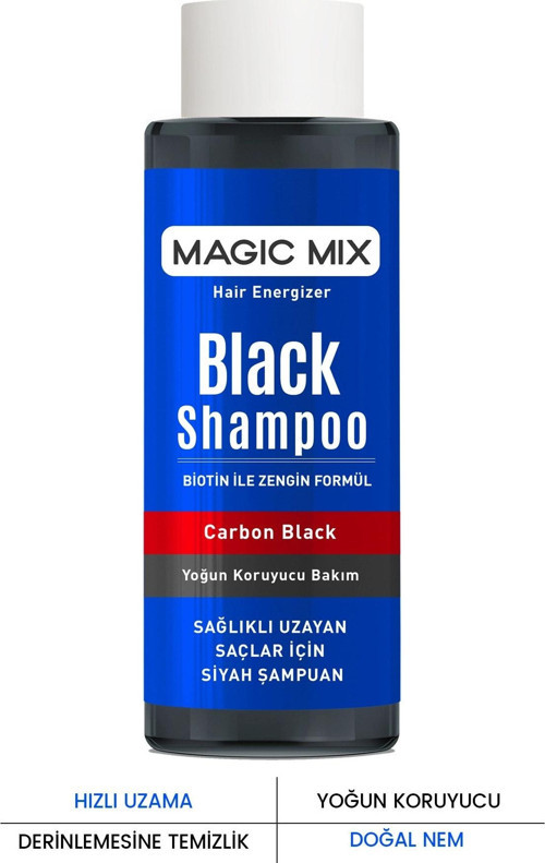 Procsın Magic Mix Aktif Karbonlu Yoğun Koruyucu Black Şampuan 200 Ml