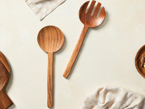 Woodflower Akasya 2'Ii Salata Servis Seti