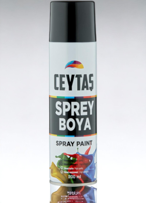 Sprey Boya 200 mL | Tüm Yüzeylere Uygulanabilir Sprey Boya 200 mL Gri