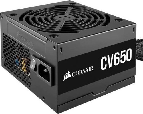 CV650 650W 80+ Bronze Siyah Güç Kaynağı