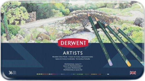 Artists Pencils Kuruboya Kalemi 36`lı Teneke Kutu