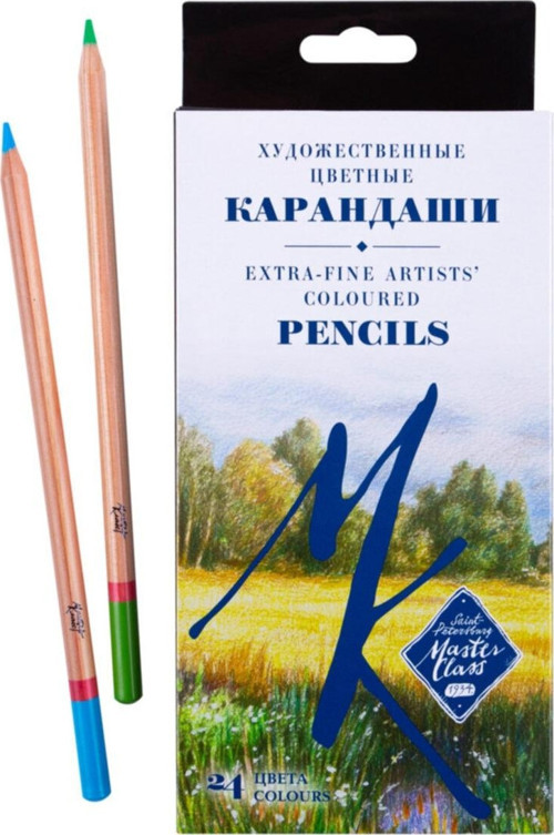 S.t. Petersburg Extra Fıne Artısts Coloured Pencıls Master Class 24lü Karton Kutu