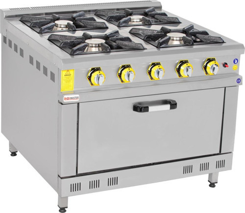 İnoxmaster 4'lü Kuzine Fırınlı Ce Belgeli Gaz/lpg 100x100x85 Cm