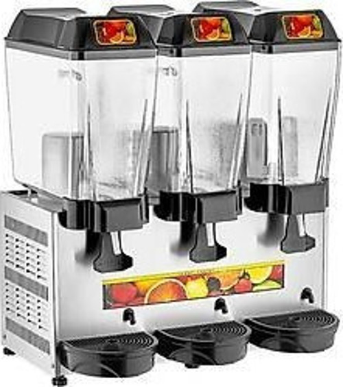 Üçlü Limonata Soğutucu Makinesi 20+20+20 Lt