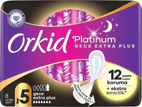 Platinum Tekli Paket Gece Extra Plus 8 Li
