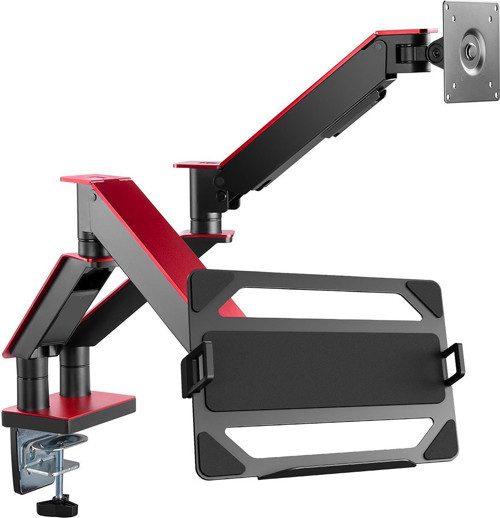MNT-51 İkili Monitör Standı ve Laptop Standı