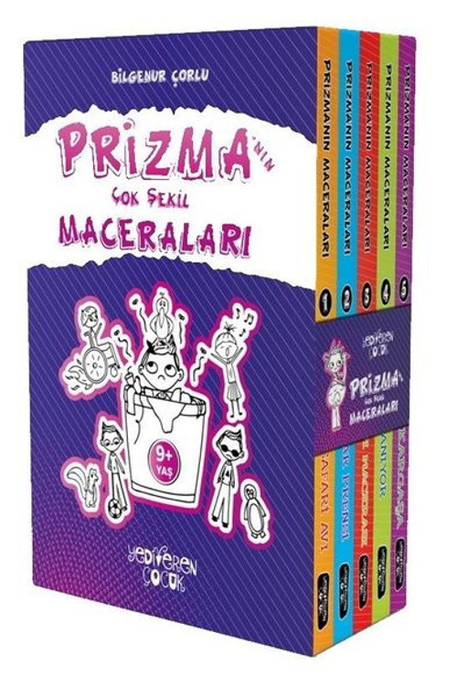 Prizmanın Çok Şekil Maceraları-5 Kitap Takım
