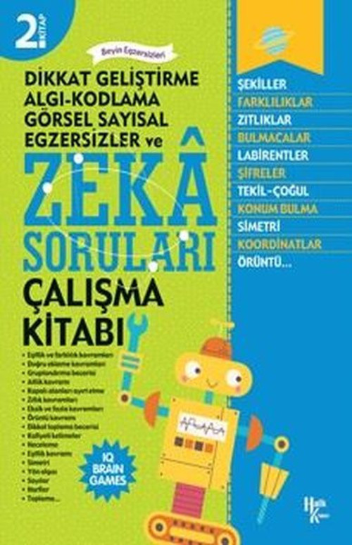 Zeka Soruları 2.Kitap-Çalışma Kitabı