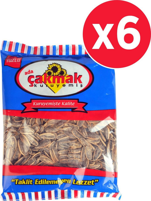 Ayçekirdeği 250 Gr Tuzlu Siyah X 6 Adet