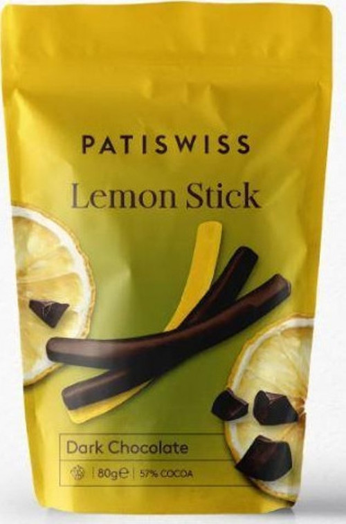Bitter Çikolatalı Limon Çubukları