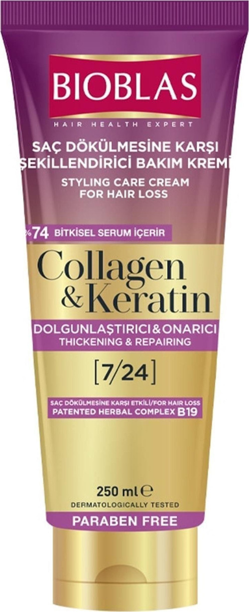 Saç Dökülmesine Karşı Şekillendirici Krem 250 Ml Saç Kremi